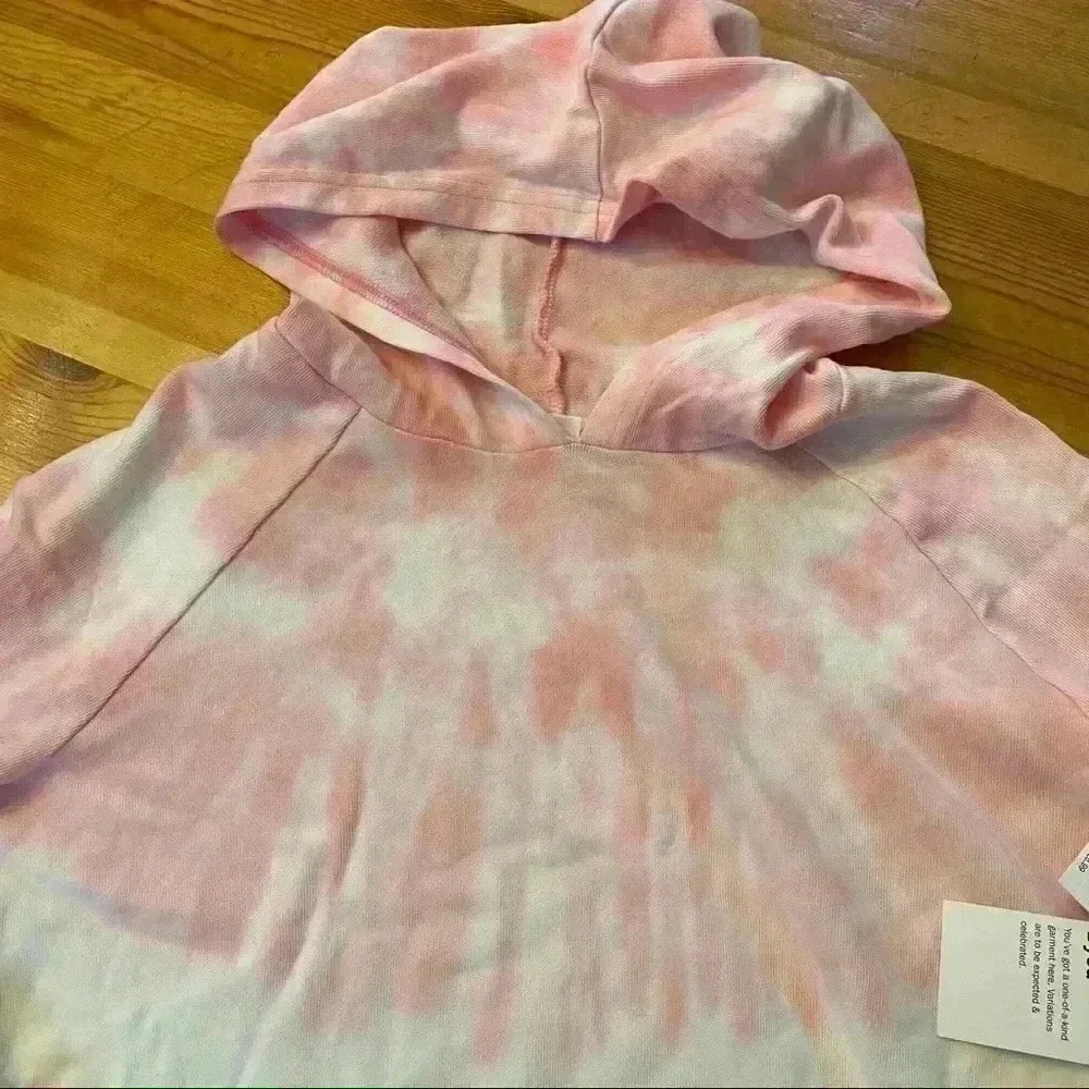 New Old Navy tie dye hoodie pullover sweatshirt girls XL